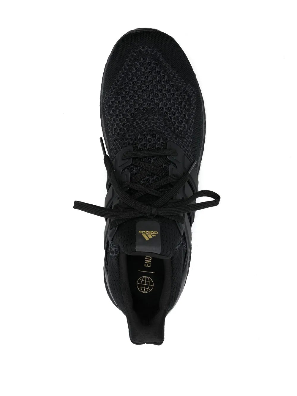 adidas Ultraboost 1.0 Low-Top Sneakers — Black — Size US M 5 - US W 6.5 — Top View