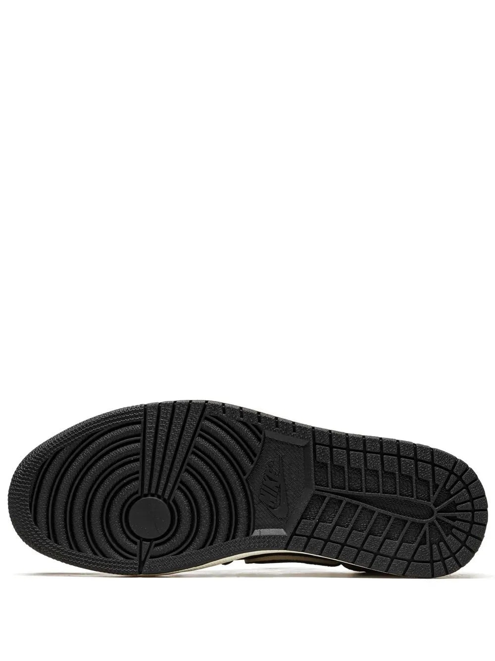 Air Jordan 1 Low Og Ex Dark Smoke Grey Sneakers — Black — Size US M 10.5 - US W 12 — Top View