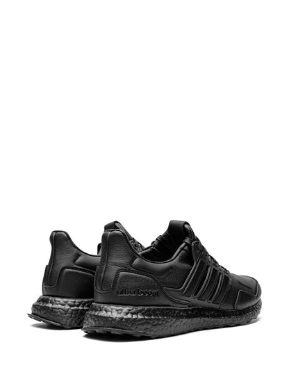 adidas Ultraboost Leather Sneakers — Black — Size US M 5 - US W 6.5 — Back View