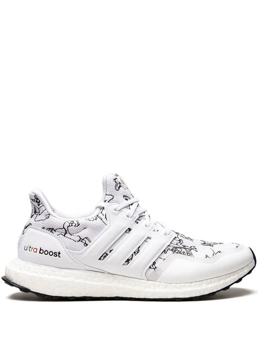 adidas X Disney Ultraboost Dna Sneakers — White/Black — Size US M 4 - US W 5.5 — Front View