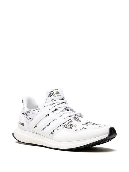 adidas X Disney Ultraboost Dna Sneakers — White/Black — Size US M 4 - US W 5.5 — Side View