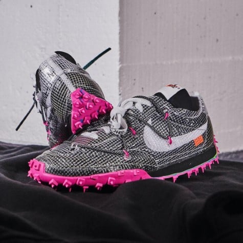 Nike Off-White Waffle Racer Black Pink