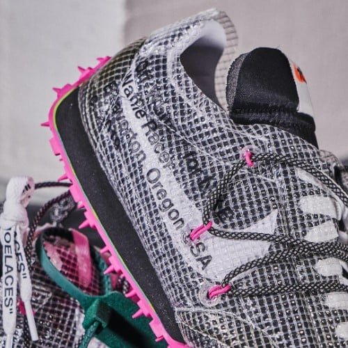 Nike Off-White Waffle Racer Black Pink