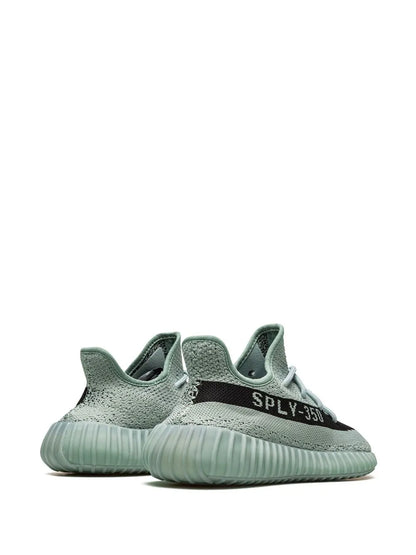 adidas Yeezy Boost 350 V2 Salt Sneakers — Light Green — Size US M 5.5 - US W 7 — Back View