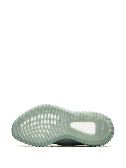 adidas Yeezy Boost 350 V2 Salt Sneakers — Light Green — Size US M 5.5 - US W 7 — Top View