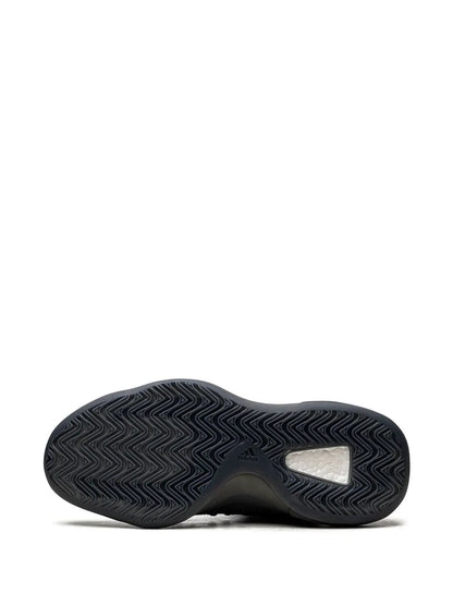 adidas Yeezy Basketball Knit Onyx Sneakers — Black — Size US M 9 - US W 10.5 — Top View