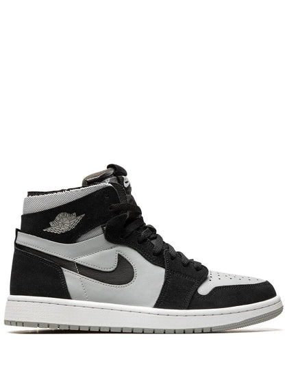 Air Jordan 1 Cmft Black/Grey Sneakers — Black/Grey — Size US M 6.5 - US W 8 — Front View