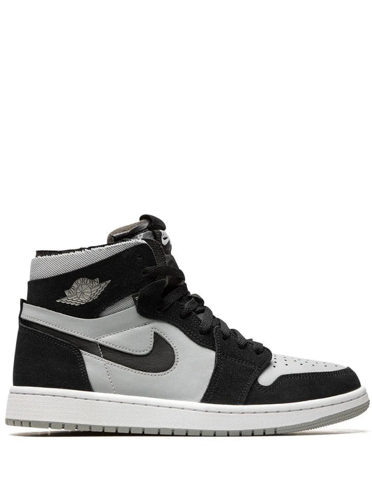Air Jordan 1 Cmft Black/Grey Sneakers — Black/Grey — Size US M 6.5 - US W 8 — Front View