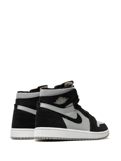 Air Jordan 1 Cmft Black/Grey Sneakers — Black/Grey — Size US M 6.5 - US W 8 — Back View