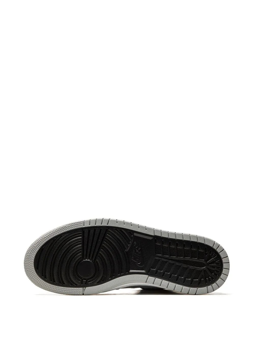 Air Jordan 1 Cmft Black/Grey Sneakers — Black/Grey — Size US M 6.5 - US W 8 — Top View