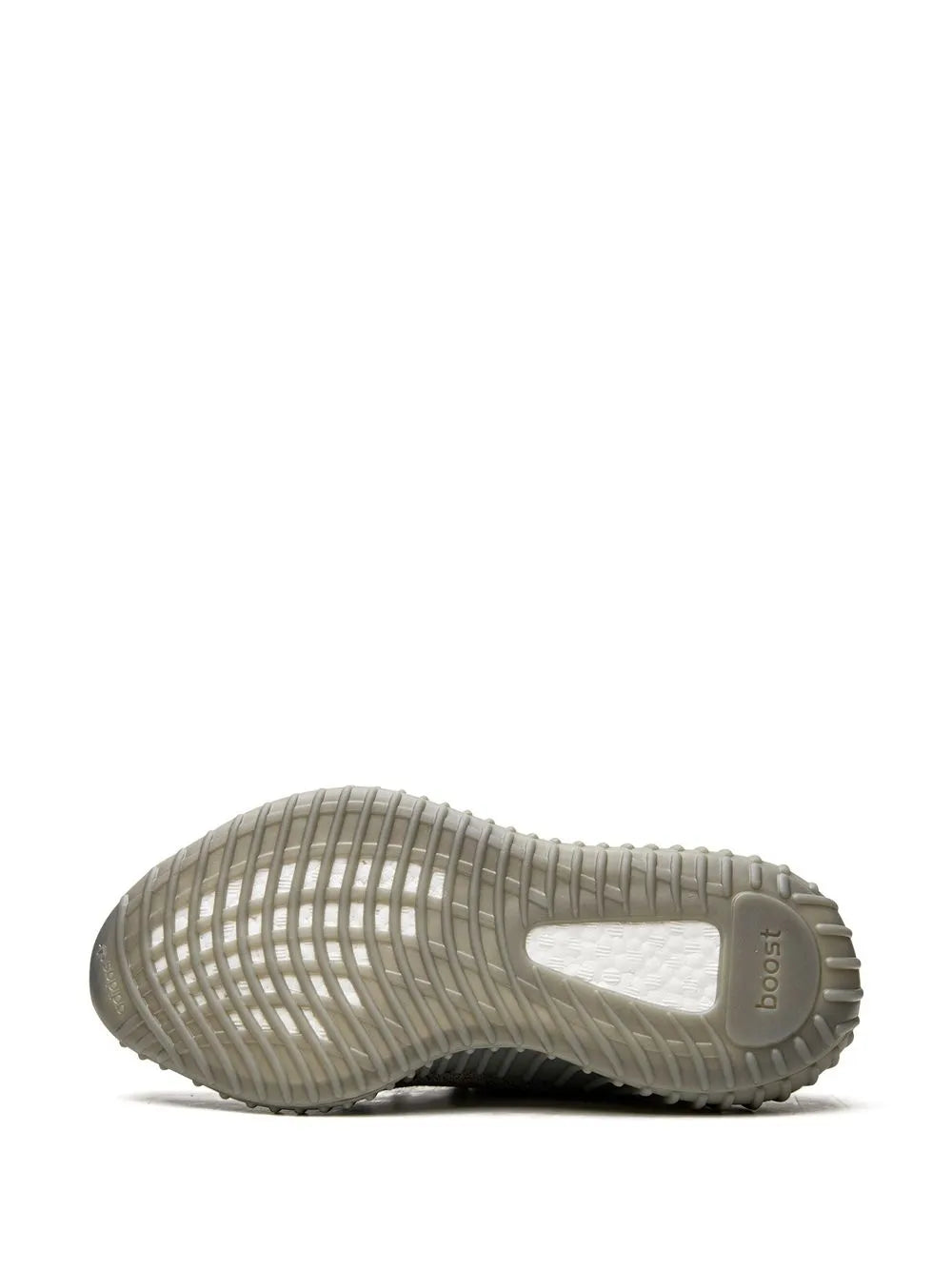 adidas Yeezy 350 V2 Granite Sneakers — Light Green — Size US M 6 - US W 7.5 — Top View