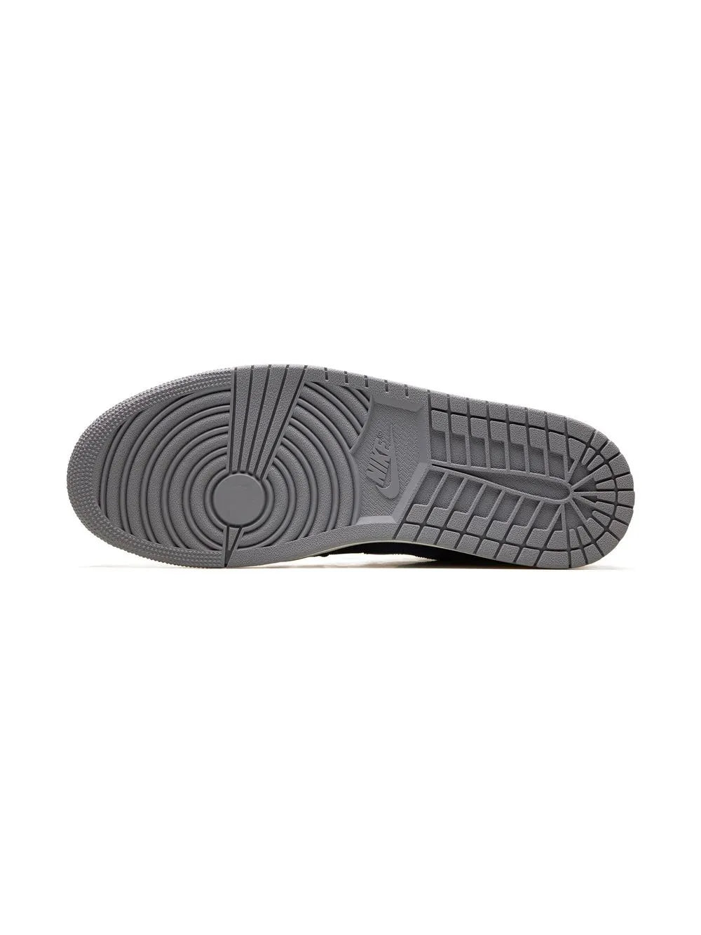 Air Jordan 1 Low Craft Obsidian Sneakers — Blue/Grey — Size US M 9.5 - US W 11 — Top View
