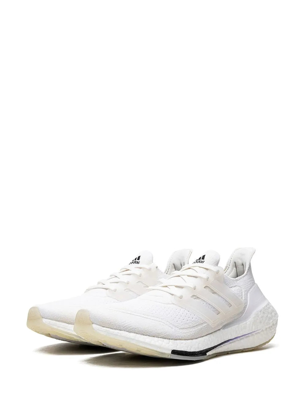 adidas Ultraboost 21 Primeblue Sneakers — White — Size US M 5 - US W 6.5 — Detail View