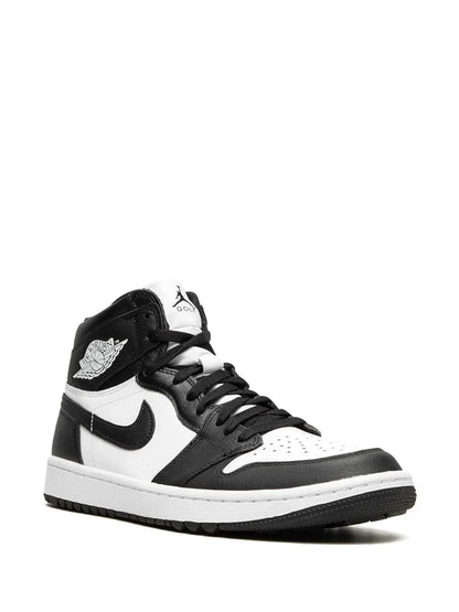Air Jordan 1 High Golf Black / White - Panda Sneakers — Same as shown — Size US M 6.5 - US W 8 — Side View