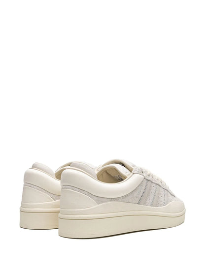 adidas X Bad Bunny Campus Cream Sneakers — Cream White — Size US M 8 - US W 9.5 — Back View