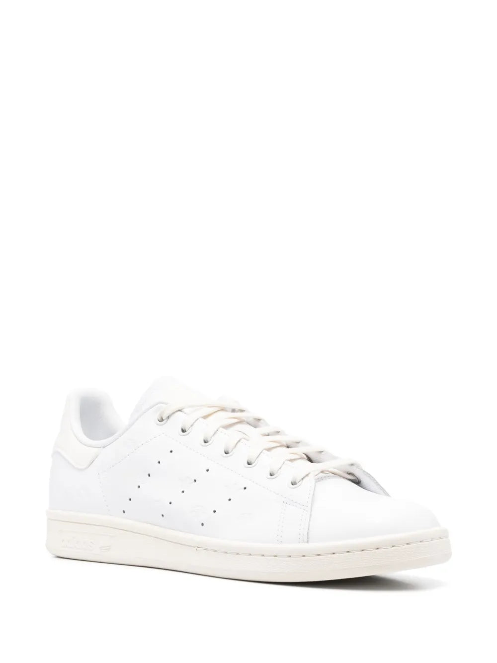 adidas Stan Smith Low-Top Sneakers — White — Size US M 7 - US W 8.5 — Side View