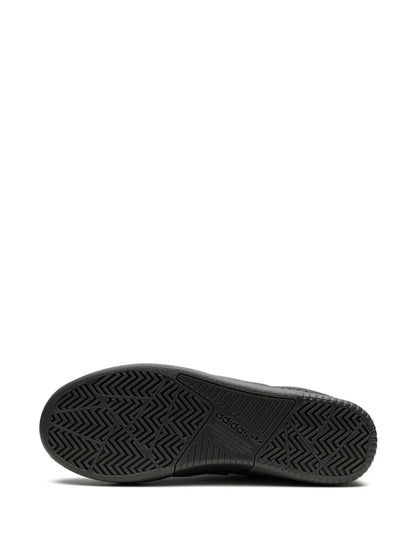 adidas Tyshawn Low Sneakers — Black — Size US M 5 - US W 6.5 — Top View