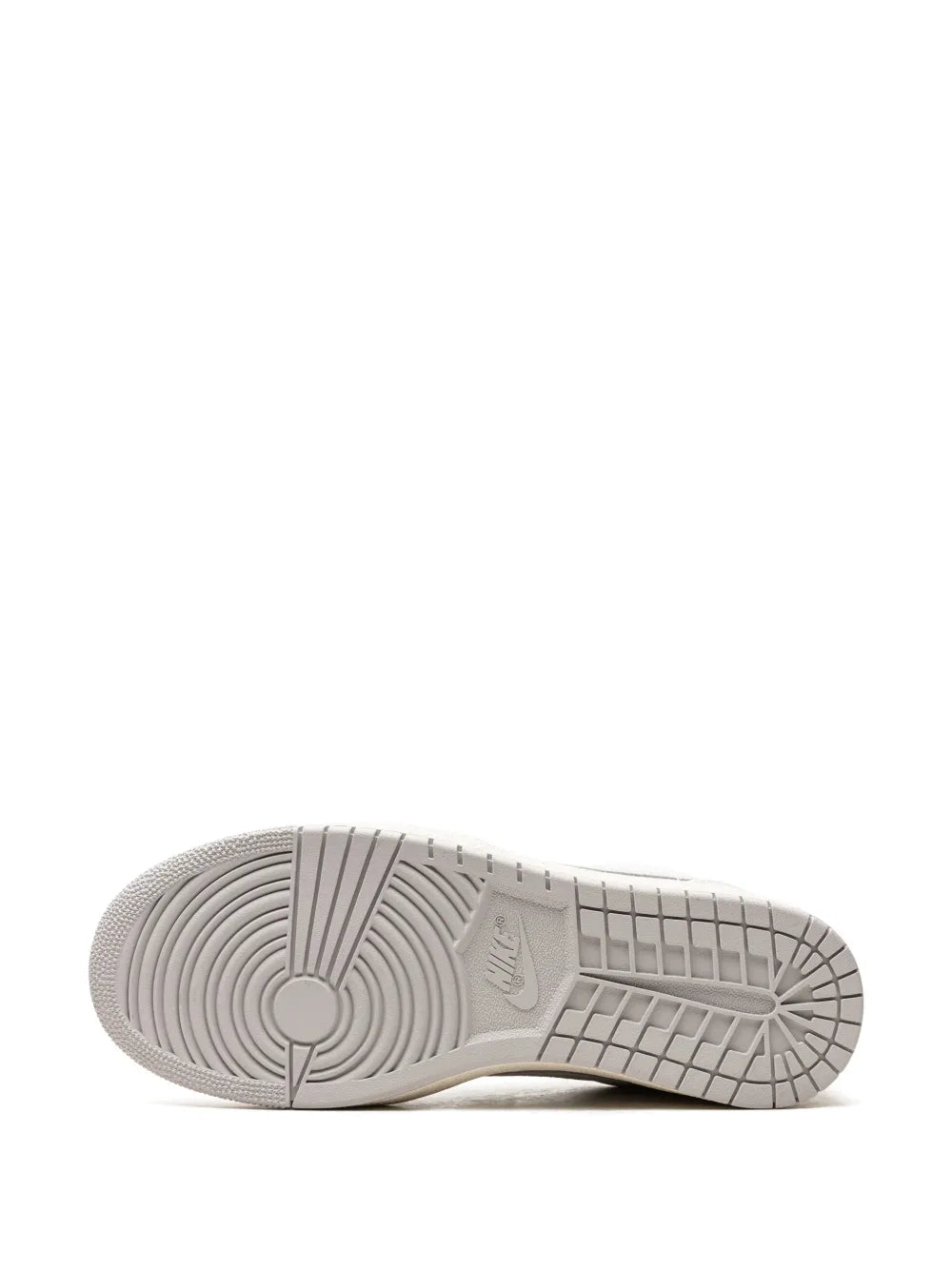 Air Jordan 1 Low 85 Neutral Grey Sneakers — White/Light Grey — Size US M 11.5 - US W 13 — Top View