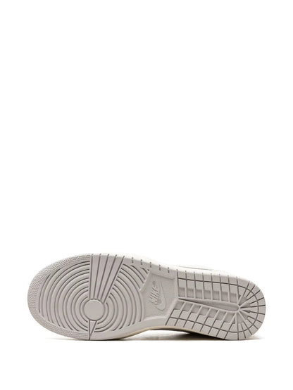 Air Jordan 1 Low 85 Neutral Grey Sneakers — White/Light Grey — Size US M 11.5 - US W 13 — Top View