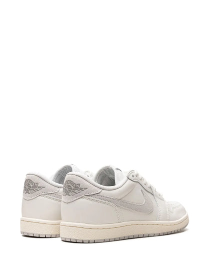 Air Jordan 1 Low 85 Neutral Grey Sneakers — White/Light Grey — Size US M 11.5 - US W 13 — Back View