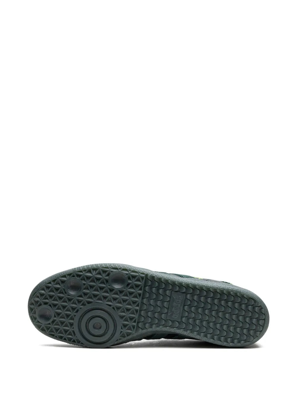 adidas X Jonah Hill Samba Sneakers — Dark Green — Size US M 5 - US W 6.5 — Top View