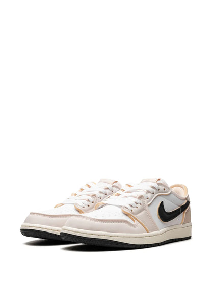 Air Jordan 1 Low Og Ex Coconut Milk Sneakers — White/Cream White — Size US M 10.5 - US W 12 — Top View