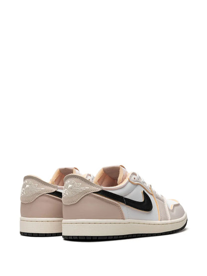Air Jordan 1 Low Og Ex Coconut Milk Sneakers — White/Cream White — Size US M 10.5 - US W 12 — Back View