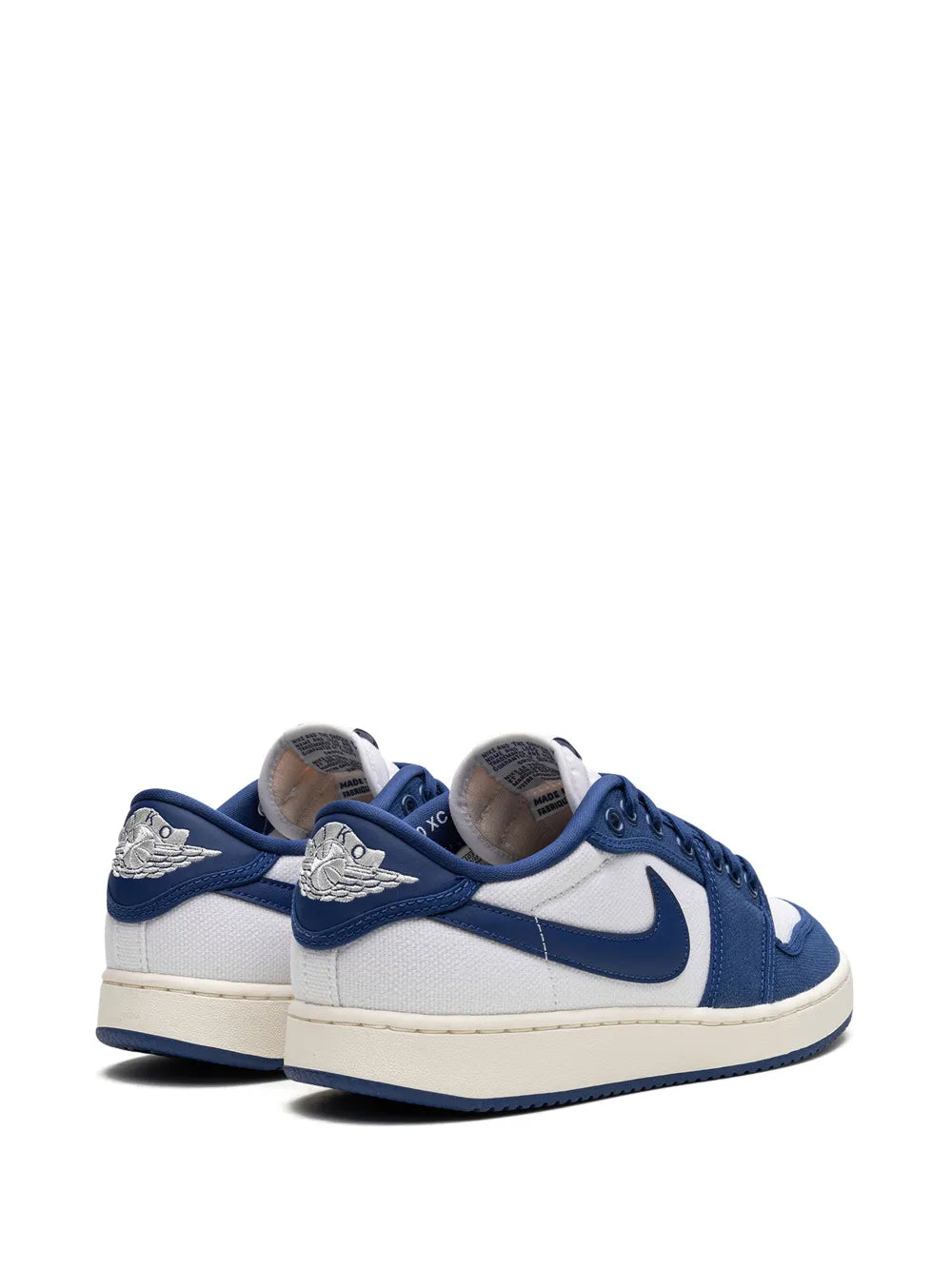 Air Jordan 1 Ko Low Kentucky Sneakers — Royal Blue — Size US M 11.5 - US W 13 — Back View