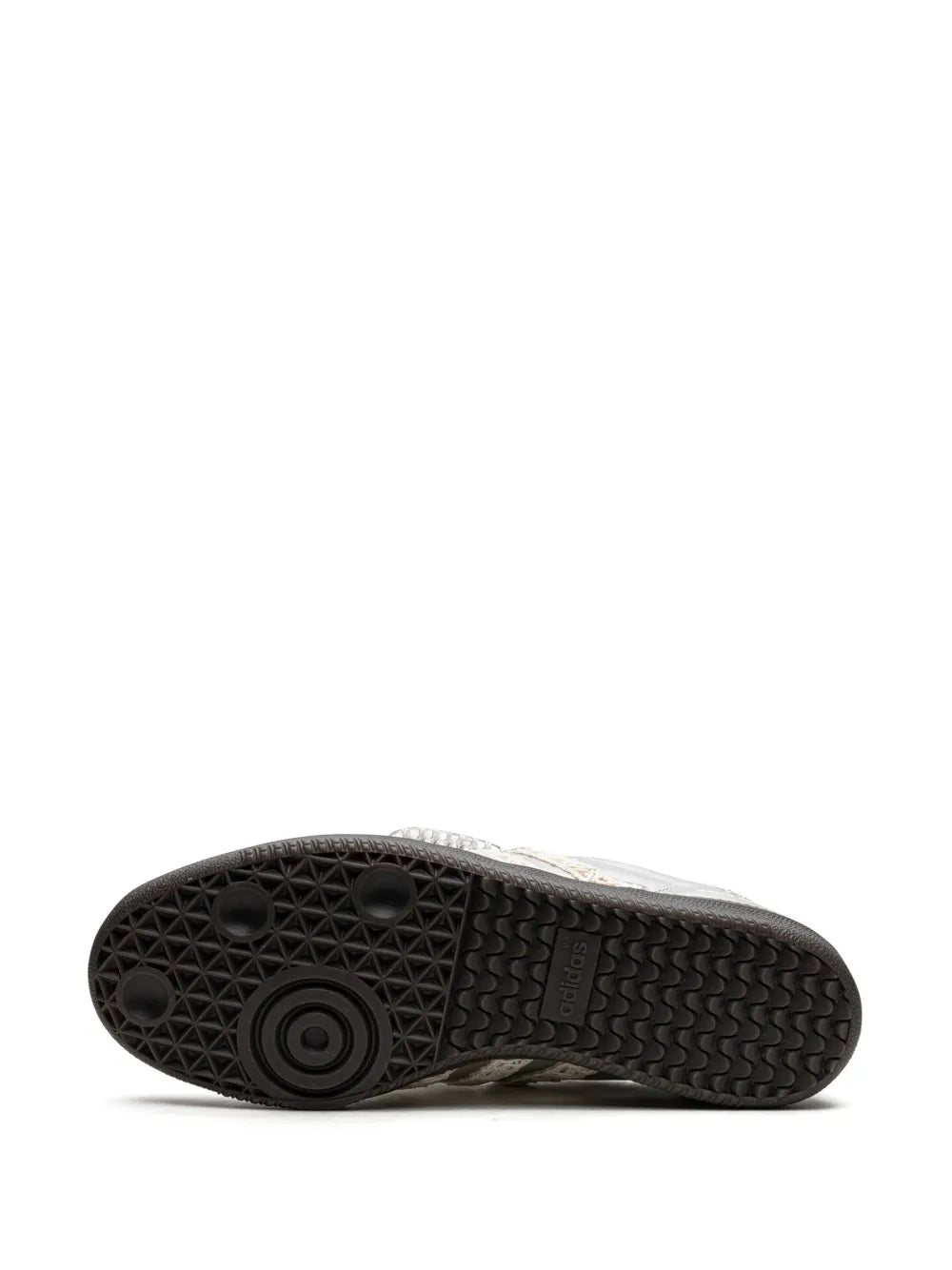 adidas X Wales Bonner Samba Sneakers — Silver-Tone — Size US M 9 - US W 10.5 — Detail View