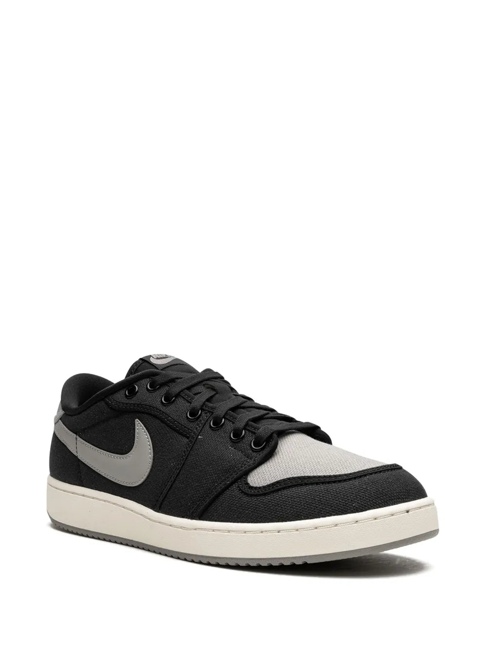 Air Jordan 1 Ko Low Shadow Sneakers — Black/Grey — Size US M 11.5 - US W 13 — Side View