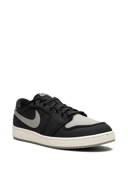 Air Jordan 1 Ko Low Shadow Sneakers — Black/Grey — Size US M 11.5 - US W 13 — Side View