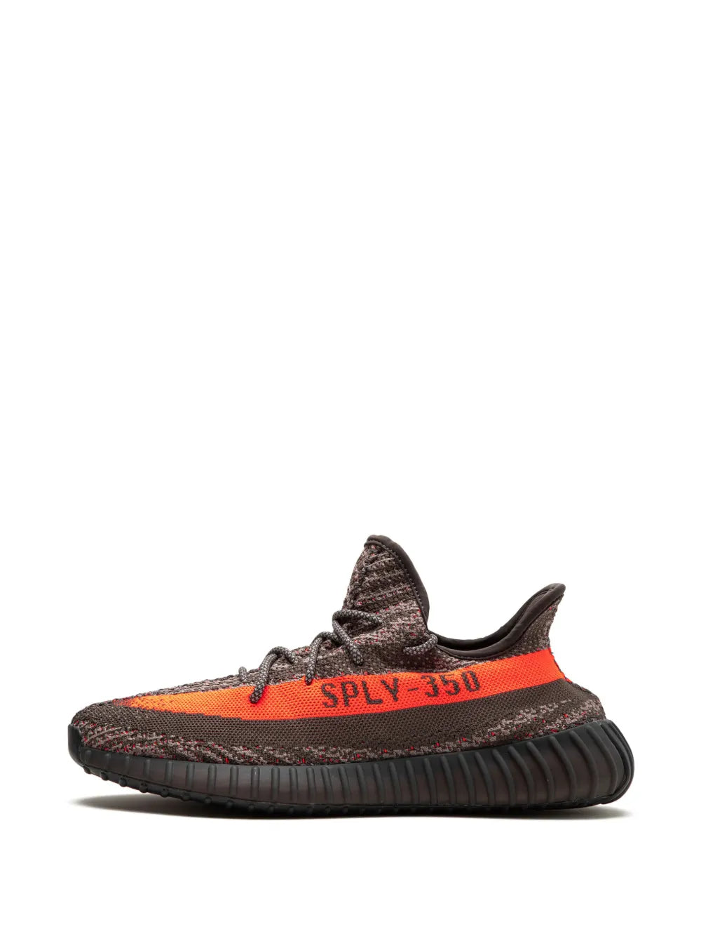 adidas Yeezy 350 Carbon Beluga Sneakers — Brown — Size US M 6 - US W 7.5 — Detail View