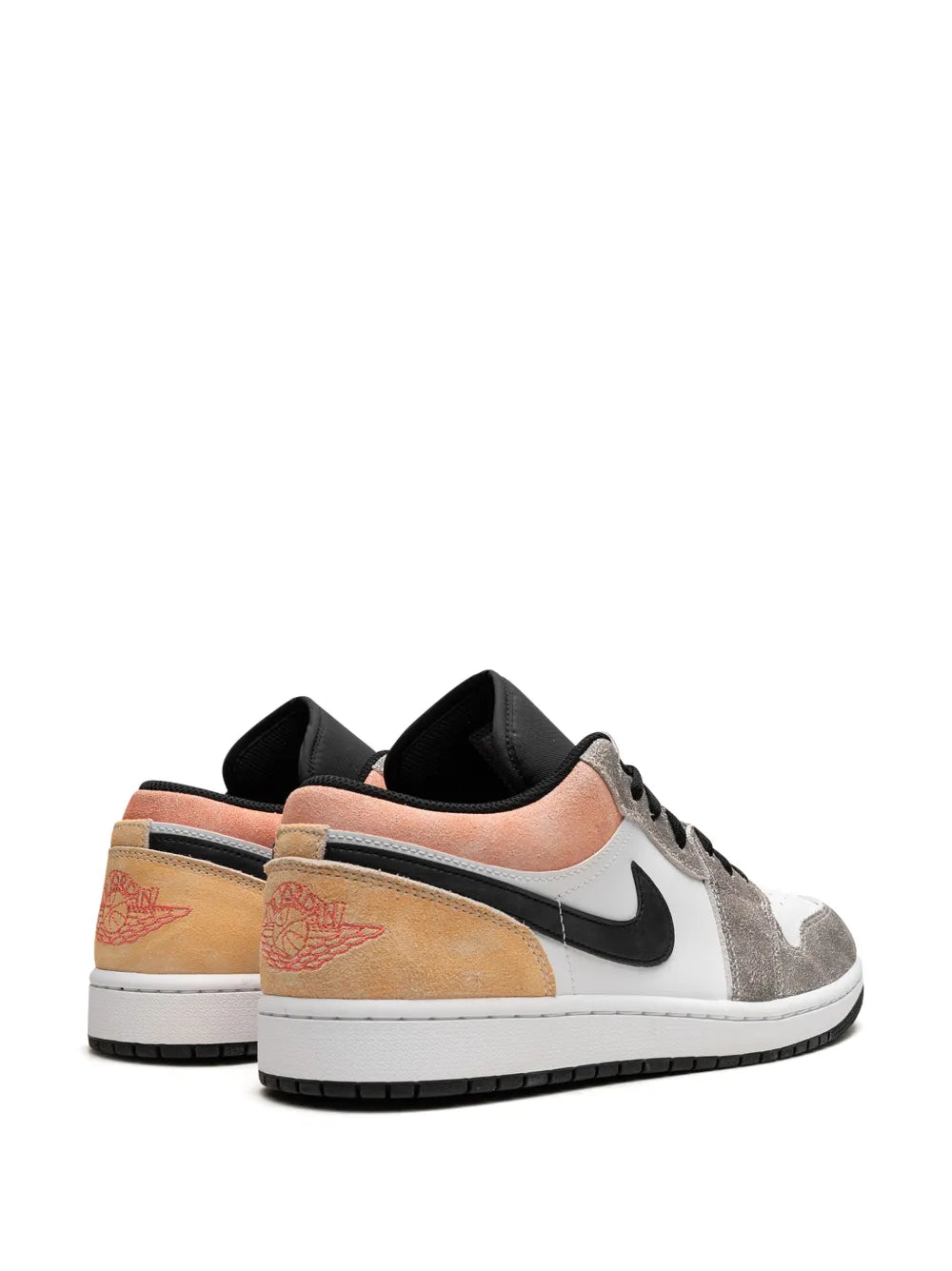Air Jordan 1 Low Se Flight Club Sneakers — White — Size US M 9.5 - US W 11 — Back View