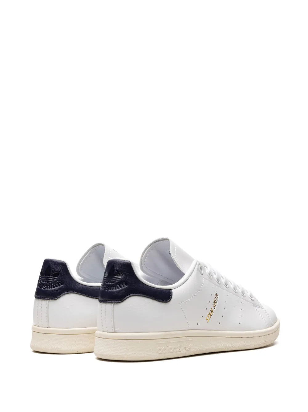 adidas Stan Smith Leather Sneakers — Cloud White/Off-White — Size US M 8 - US W 9.5 — Back View
