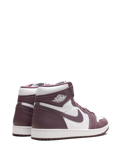 Air Jordan 1 High Og Mauve Sneakers — White/Mauve — Size US M 6.5 - US W 8 — Back View