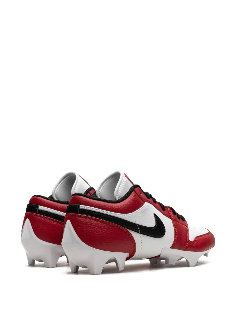 Air Jordan 1 Low  Chicago Football Boots — White/Red — Size US M 11.5 - US W 13 — Back View
