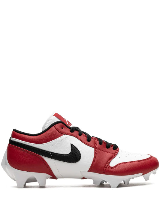 Air Jordan 1 Low  Chicago Football Boots — White/Red — Size US M 11.5 - US W 13 — Front View
