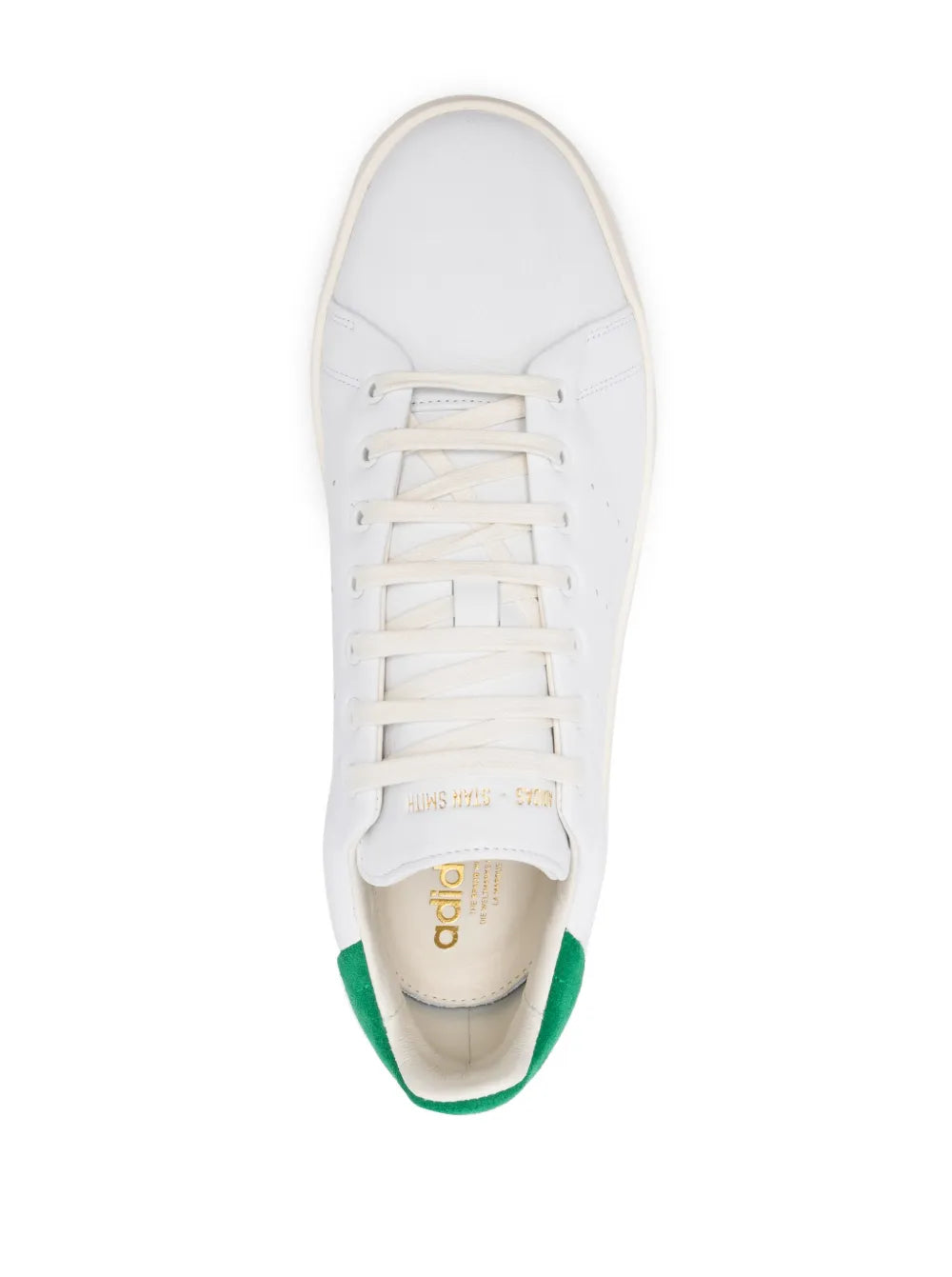 adidas Stan Smith Recon Leather Sneakers — White/Green — Size US M 7 - US W 8.5 — Top View