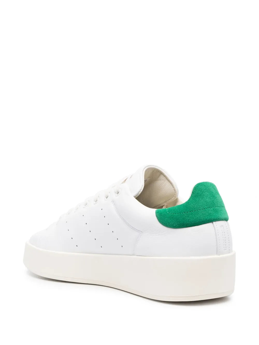 adidas Stan Smith Recon Leather Sneakers — White/Green — Size US M 7 - US W 8.5 — Back View