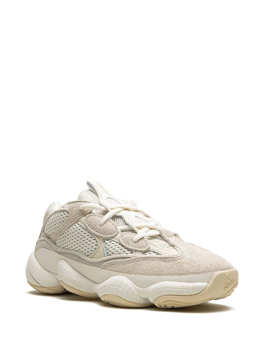adidas Yeezy 500 2023 - Bone White Sneakers — Light Beige — Size US M 6 - US W 7.5 — Side View