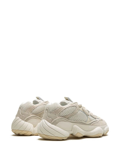 adidas Yeezy 500 2023 - Bone White Sneakers — Light Beige — Size US M 6 - US W 7.5 — Back View
