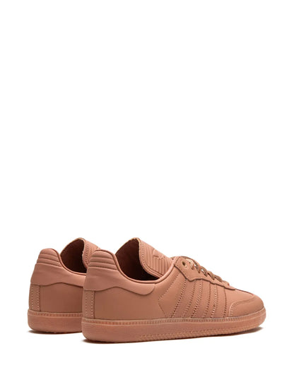 adidas X Pharrell Humanrace Humanrace Samba Terracotta Sneakers — Terracotta Brown — Size US M 6 - US W 7.5 — Back View