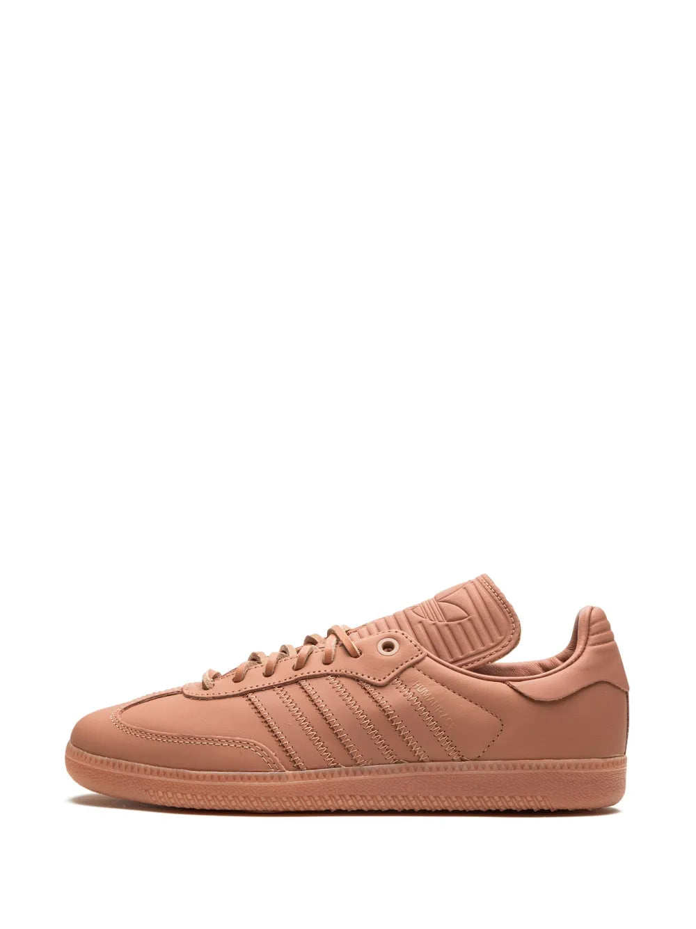 adidas X Pharrell Humanrace Humanrace Samba Terracotta Sneakers — Terracotta Brown — Size US M 6 - US W 7.5 — Detail View