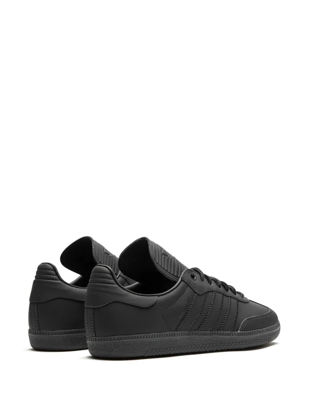 adidas X Pharrell Humanrace Samba Charcoal Sneakers — Charcoal Grey — Size US M 6 - US W 7.5 — Back View