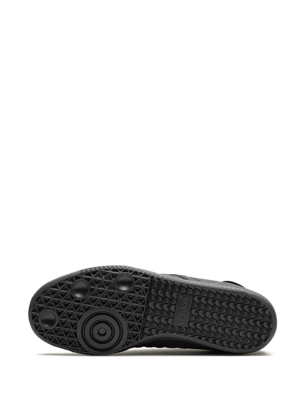 adidas X Pharrell Humanrace Samba Charcoal Sneakers — Charcoal Grey — Size US M 6 - US W 7.5 — Top View