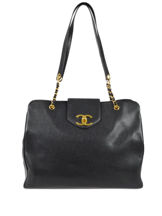 Chanel Pre Owned 1997 Supermodel Shoulder Bag — Same as shown — Size One Size — Front View