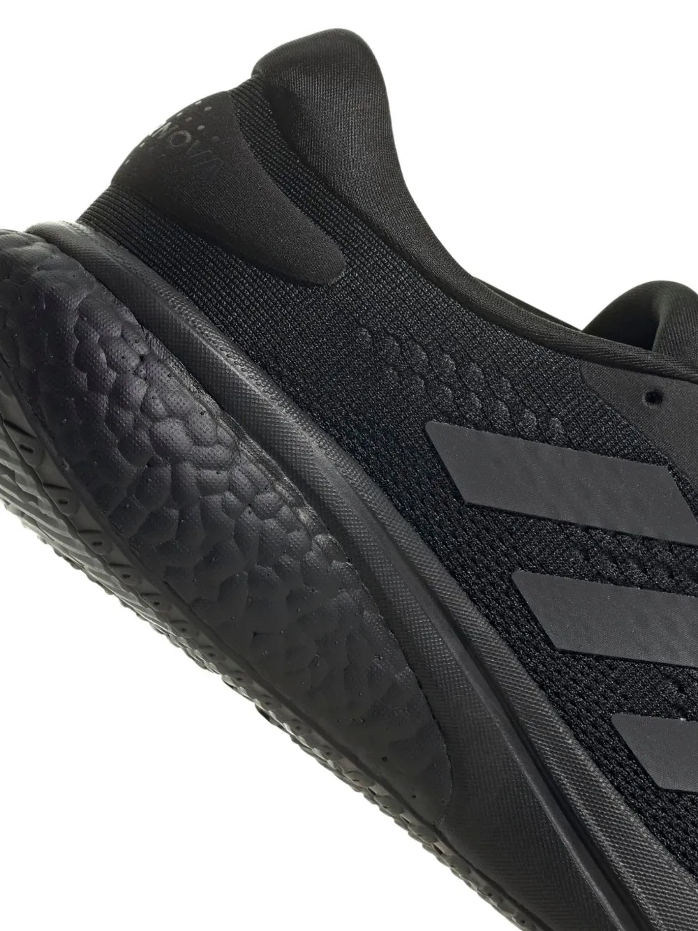 adidas Supernova 2 Triple Black Sneakers — Black — Size US M 4 - US W 5.5 — Top View
