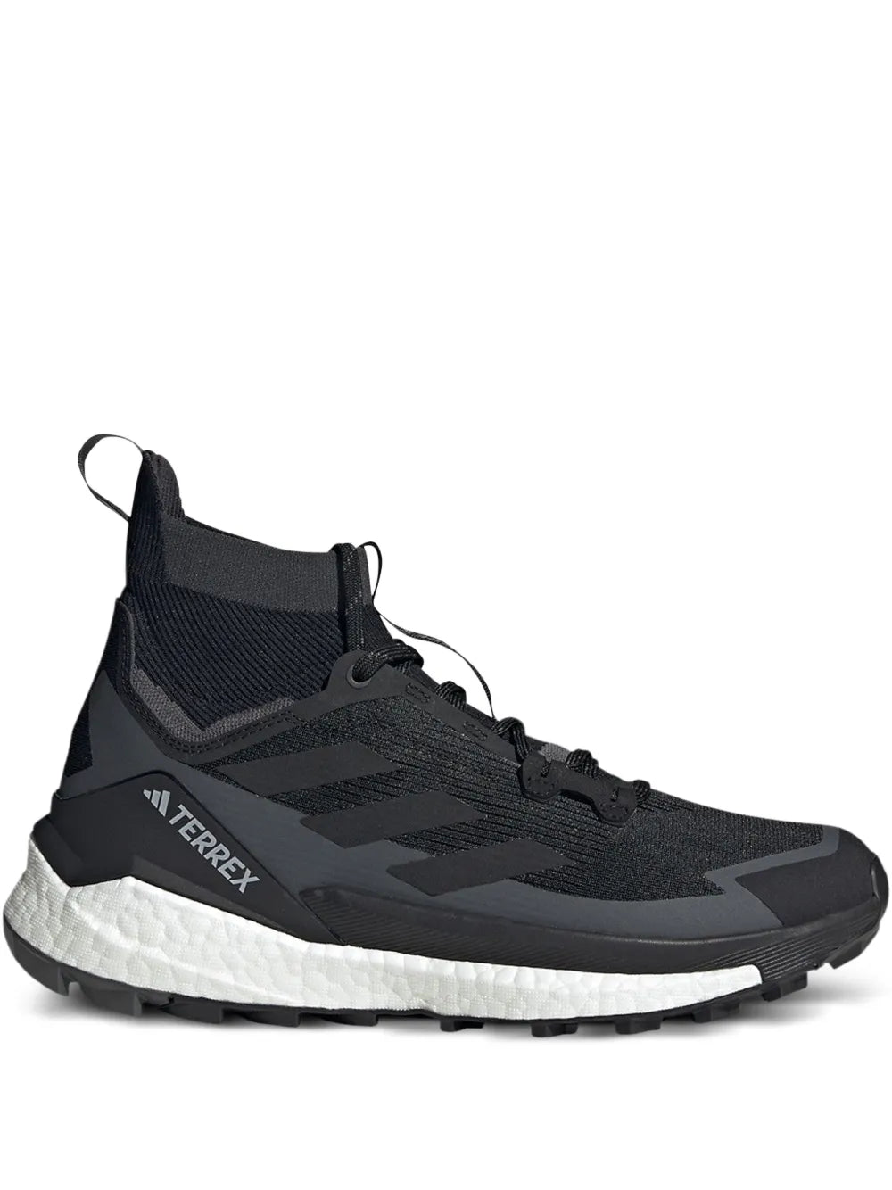 adidas Terrex Free Hiker 2.0 Black/Grey Sneakers — Black — Size US M 9.5 - US W 11 — Front View