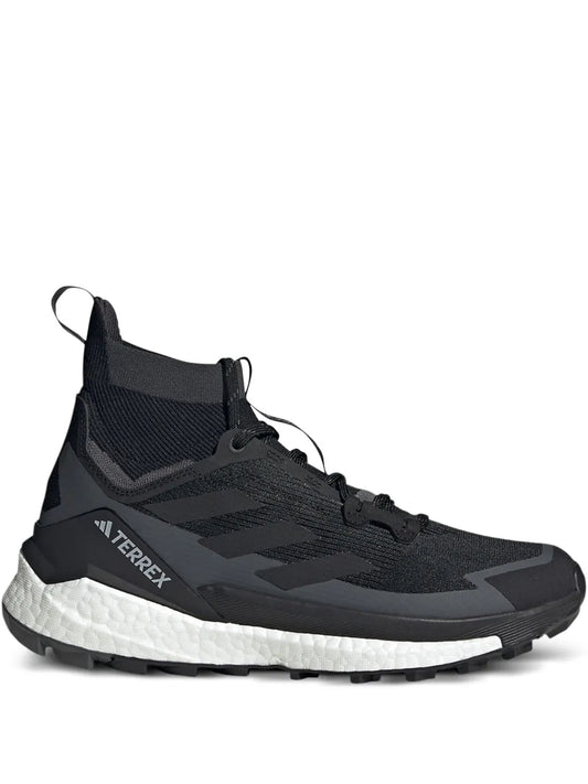 adidas Terrex Free Hiker 2.0 Black/Grey Sneakers — Black — Size US M 9.5 - US W 11 — Front View