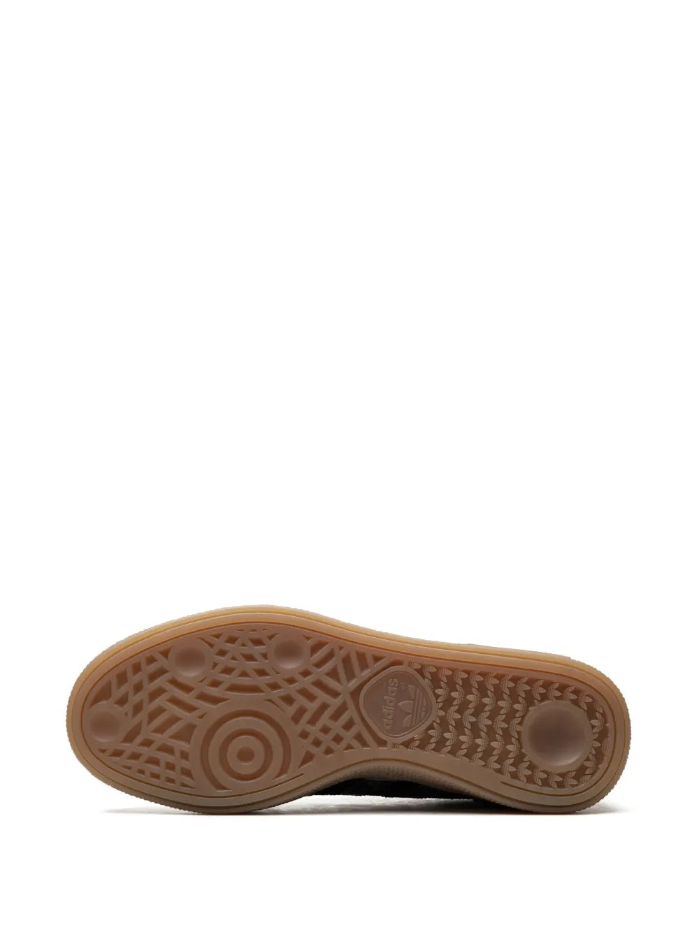 adidas X Maharishi Panelled Suede Sneakers — Black — Size US M 6 - US W 7.5 — Top View